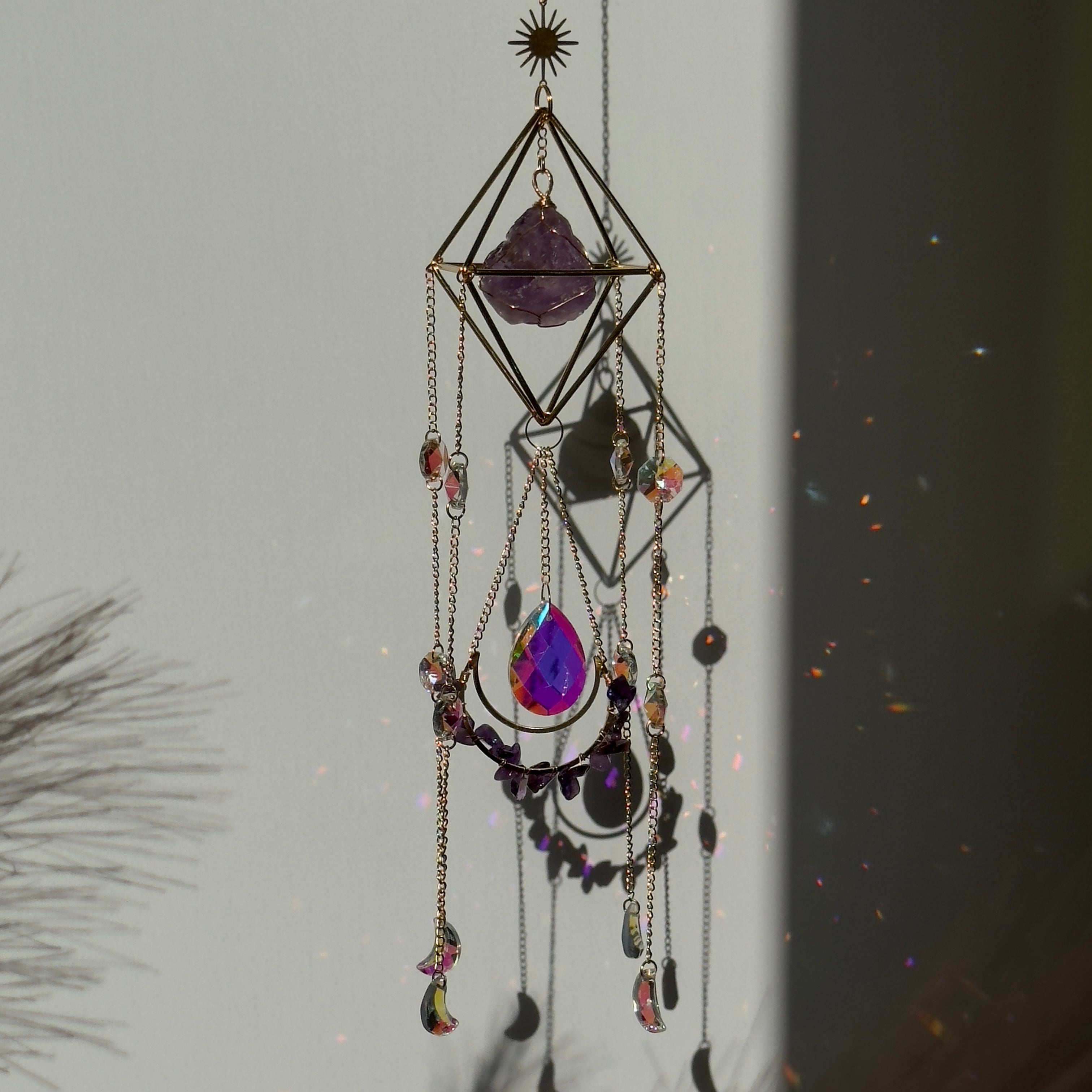 Amethyst Suncatcher