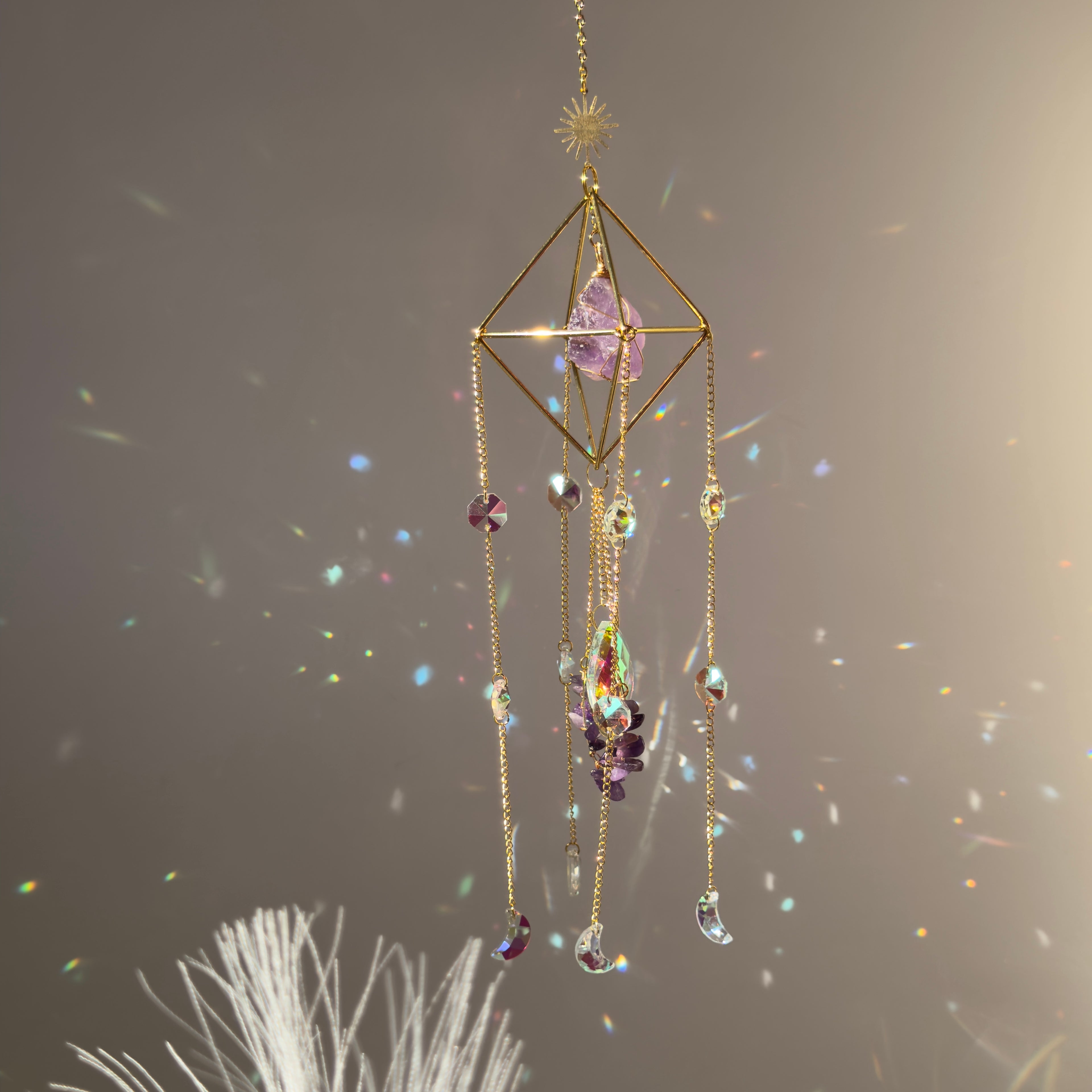Amethyst Suncatcher