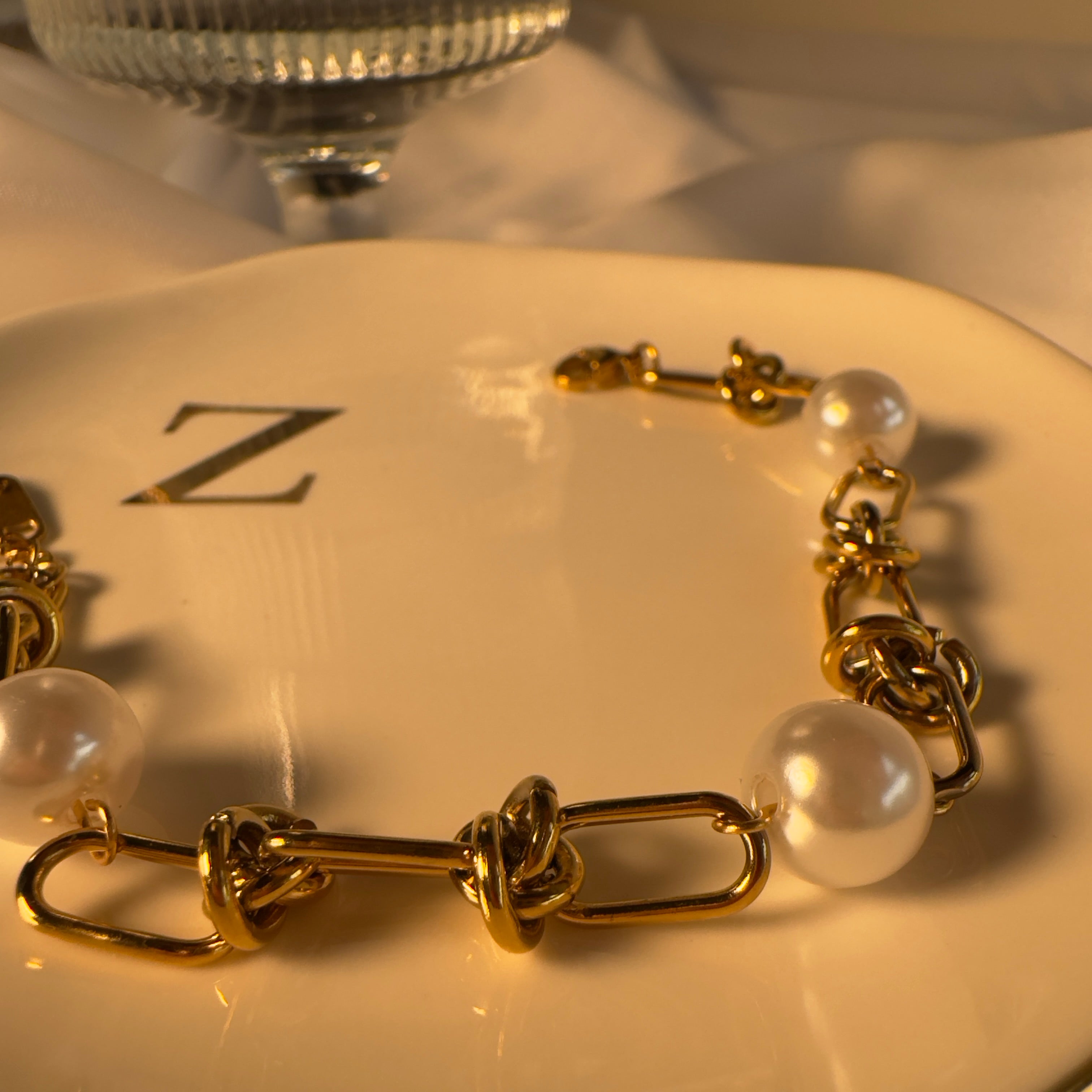 Pearl Link Bracelet