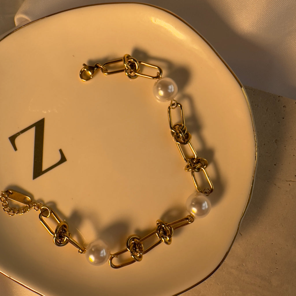 Pearl Link Bracelet