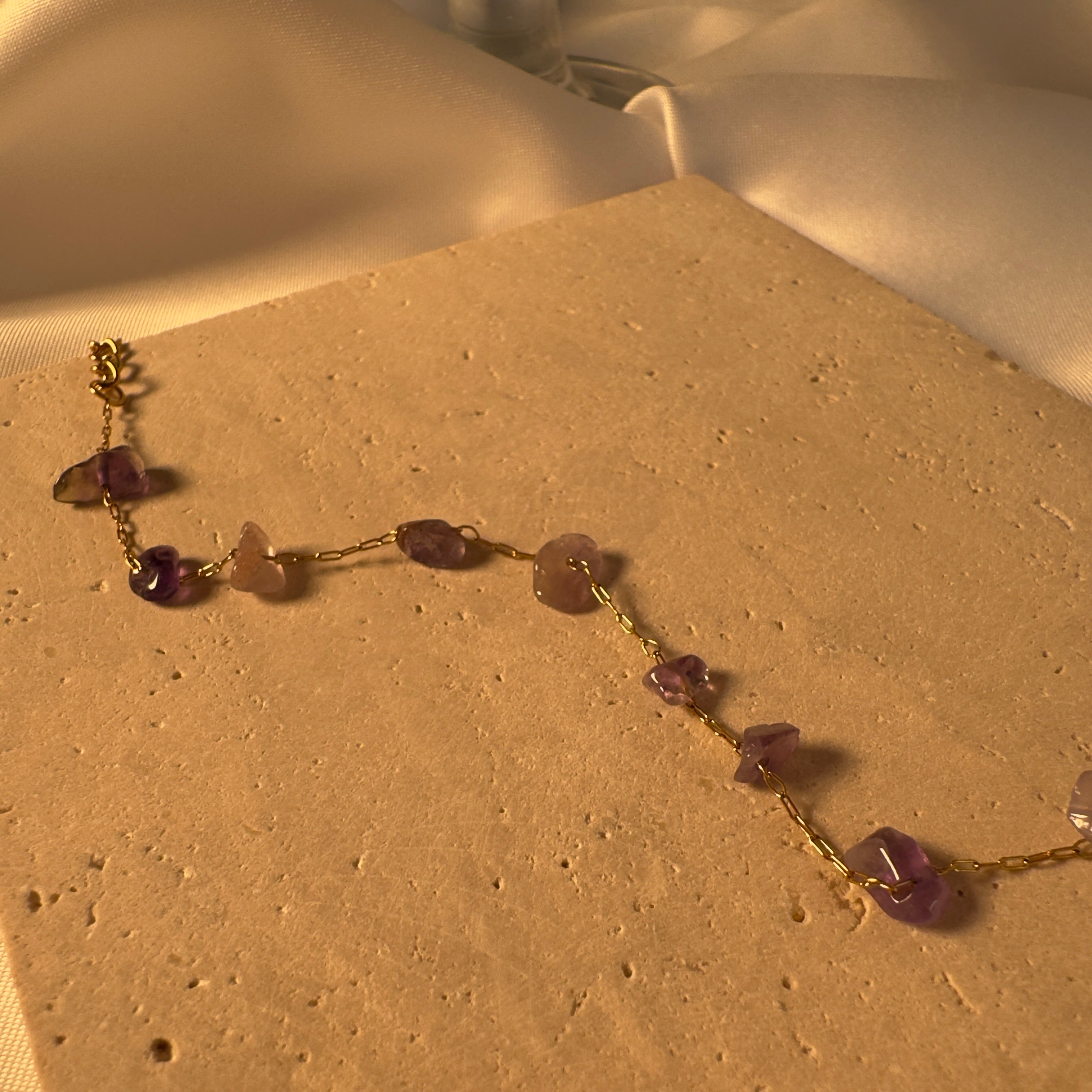 Amethyst Love Bracelet