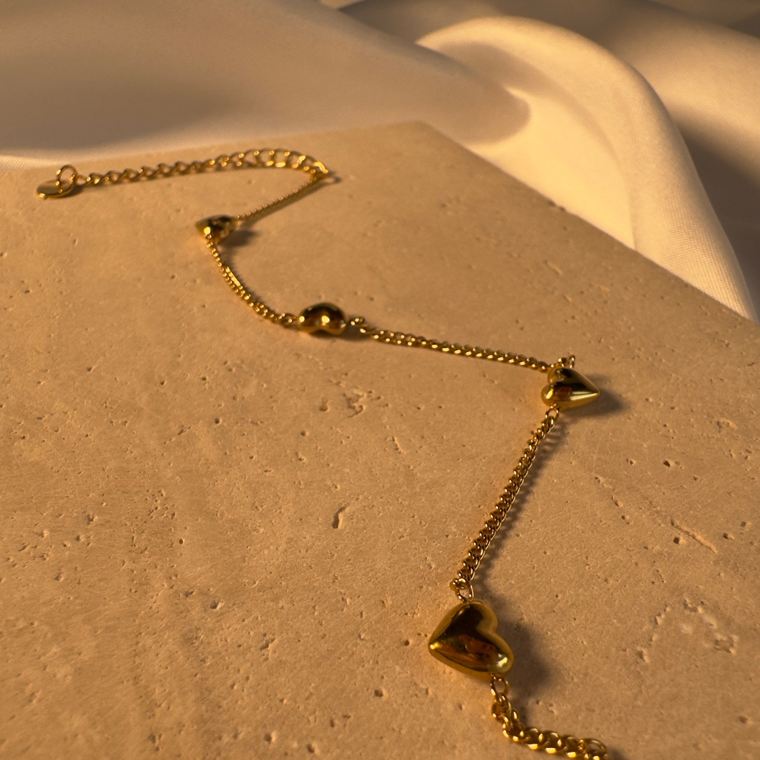 Triple Heart Bracelet