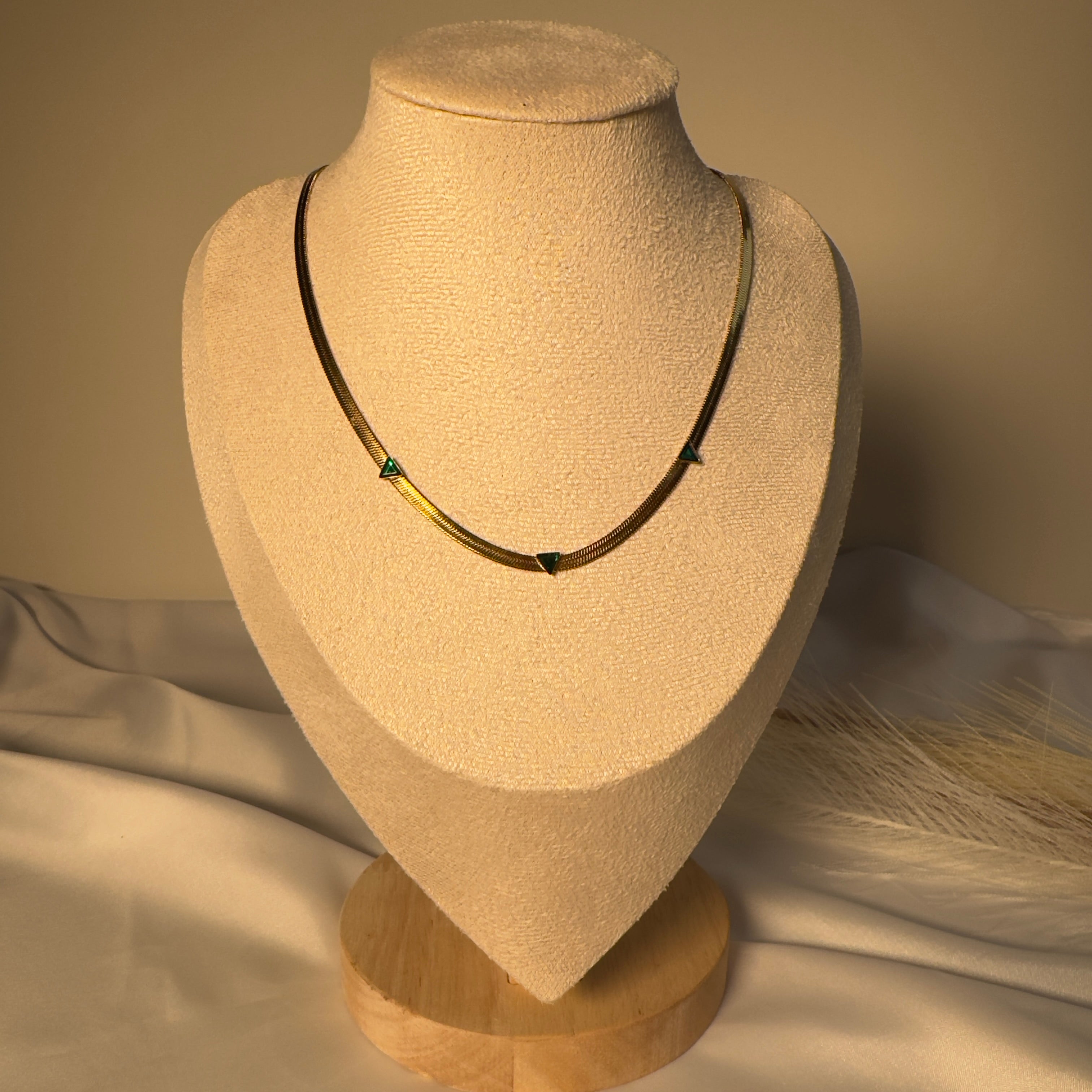 Velvet Gold Necklace
