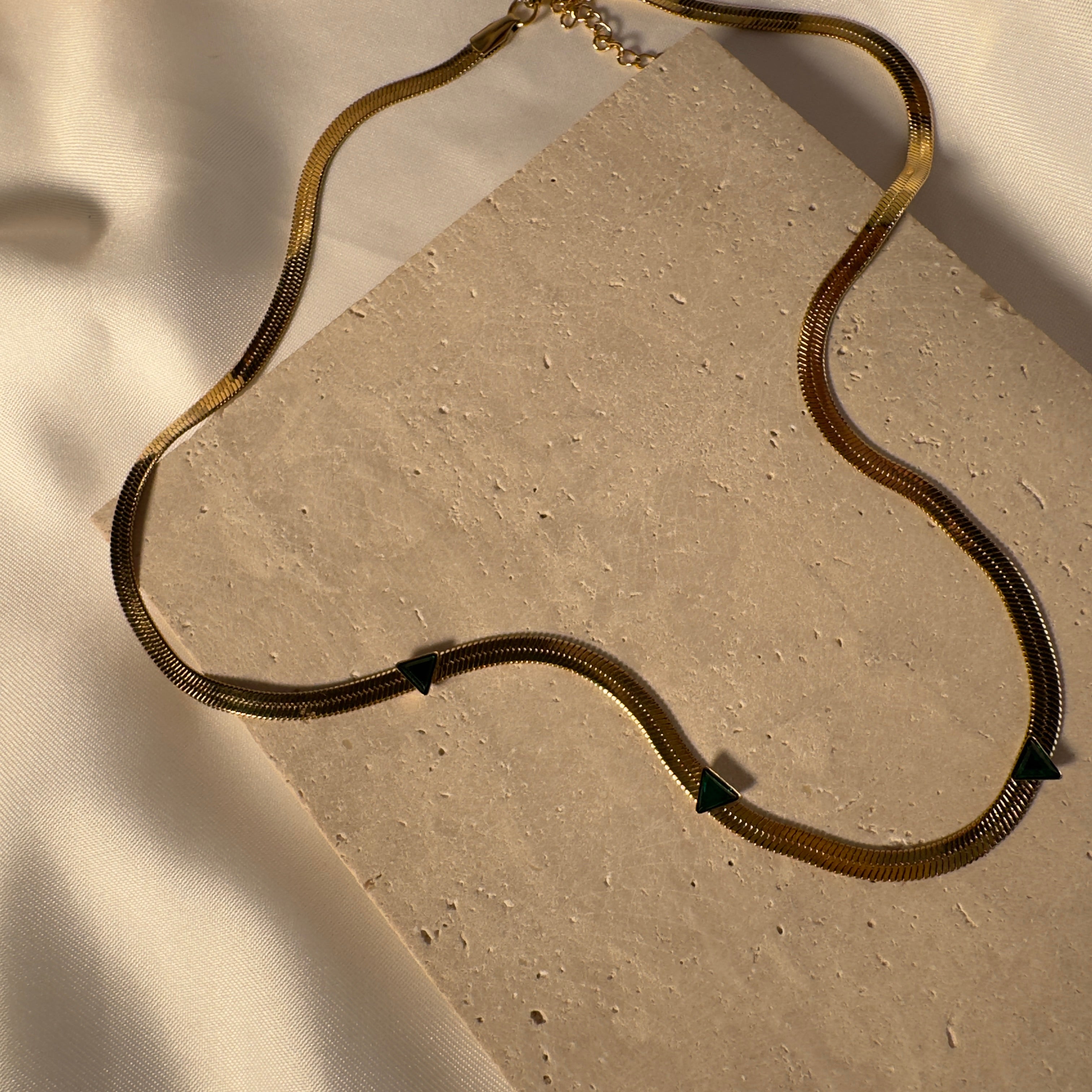 Velvet Gold Necklace