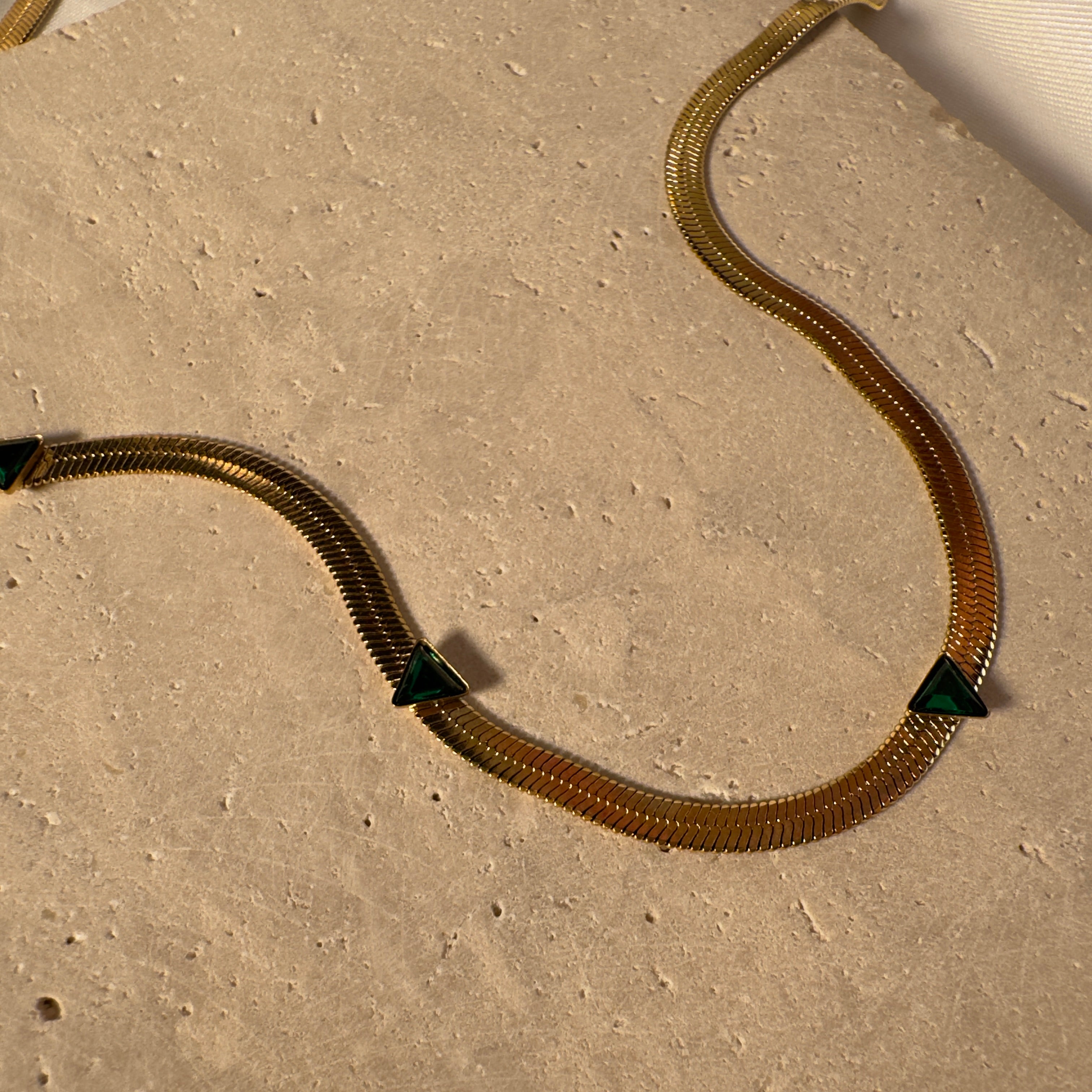 Velvet Gold Necklace