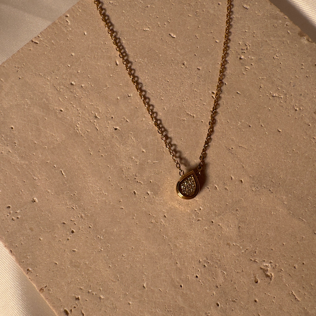 Glimmer Drop Necklace