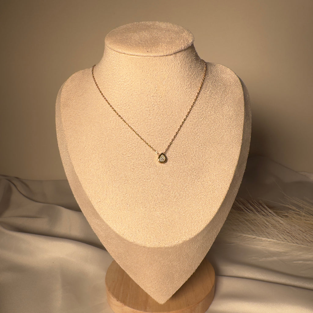 Glimmer Drop Necklace