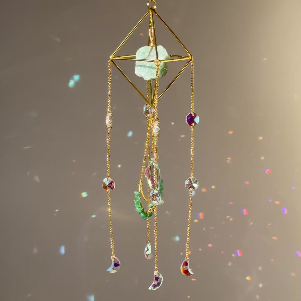 Aventurine Suncatcher