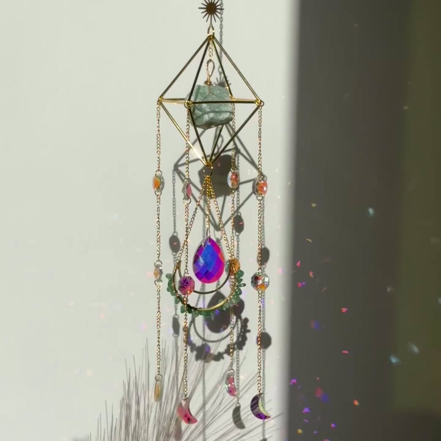 Aventurine Suncatcher